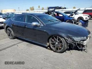 2017 Audi S7 Premium Plus with VIN WAUWFAFC7HN131440, listed as a Copart auction lot 65618733 with 47,982 mi miles. Bid and sale history available at carsss.com. Image 4.
