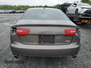 2013 Audi A6 Premium Plus with VIN WAUGGAFCXDN078258, listed as a Copart auction lot 51437285 with 122,345 mi miles and Salvage title. Bid and sale history available at DreamBid. Image 6.