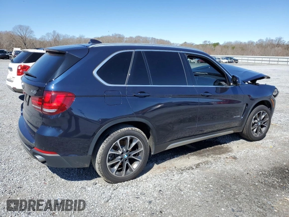 2017 BMW X5 sDrive35i with VIN 5UXKR2C31H0U22708, listed as a Copart auction lot 49241255 with 0 mi miles and Salvage Title. Bid and sale history available at carsss.com. Image 3.