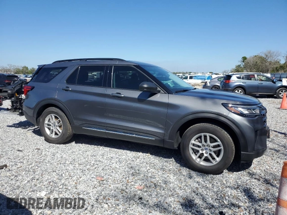 2025 Ford Explorer Active with VIN 1FMUK7DH6SGB16295, listed as a Copart auction lot 48884825 with 193 mi miles and Salvage Title. Bid and sale history available at carsss.com. Image 4.