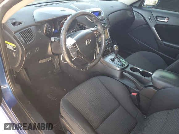 2011 Hyundai Genesis Coupe with VIN KMHHT6KD9BU054742, listed as a Copart auction lot 42587585 with 101,310 mi miles and Salvage title. Bid and sale history available at DreamBid. Image 8.
