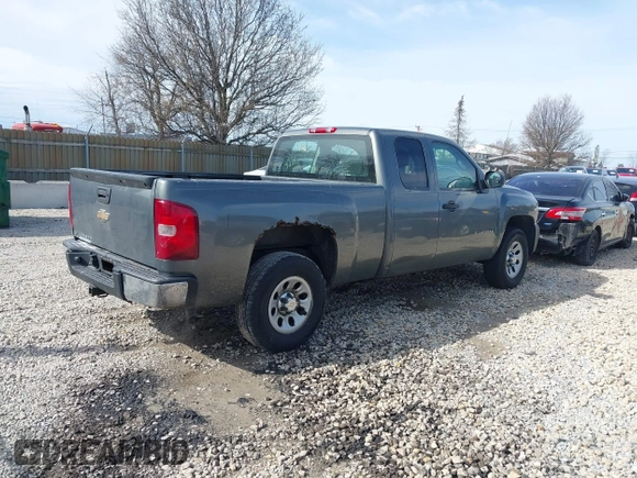 2011 Chevrolet Silverado 1500 Work Truck with VIN 1GCRCPEX7BZ186972, listed as a IAAI auction lot 41950514 with 302,870 mi miles and . Bid and sale history available at DreamBid. Image 4.