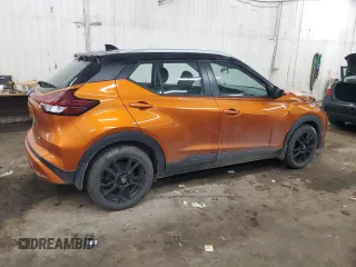 2021 Nissan Kicks SV with VIN 3N1CP5CV6ML502956, listed as a Copart auction lot 51616705 with 60,712 mi miles and Salvage Title. Bid and sale history available at carsss.com. Image 3.