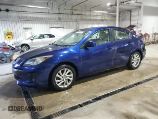2012 Mazda 3 i Grand Touring with VIN JM1BL1W85C1566561, listed as a Copart auction lot 53726635 with 103,104 mi miles and Salvage Title. Bid and sale history available at carsss.com. Image 1.