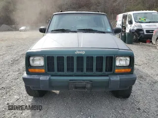 2001 Jeep Cherokee Sport with VIN 1J4FF48S61L575056, listed as a Copart auction lot 53808195 with 0 mi miles and Clean Title. Bid and sale history available at carsss.com. Image 5.
