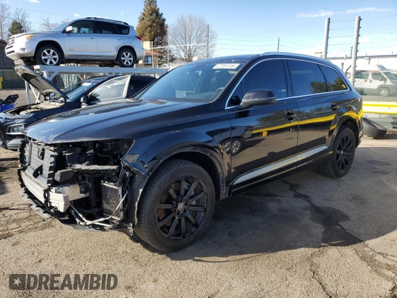 2019 Audi Q7 Premium Plus with VIN WA1LAAF72KD012533, listed as a Copart auction lot 47751115 with 71,034 mi miles and Salvage Title. Bid and sale history available at carsss.com. Image 1.