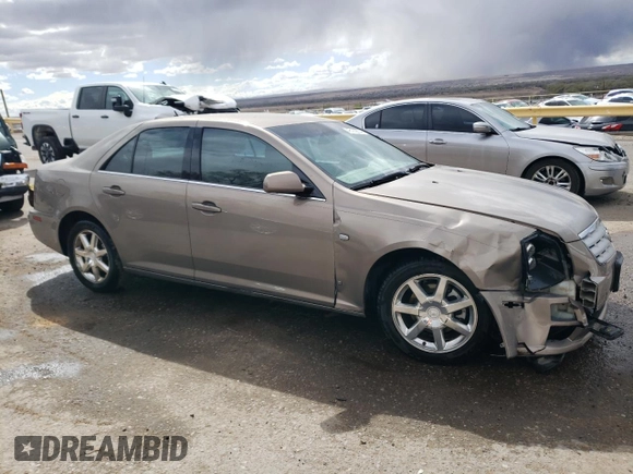 2006 Cadillac STS with VIN 1G6DW677960132689, listed as a Copart auction lot 48180604 with Not Provided miles and Salvage Title. Bid and sale history available at carsss.com. Image 4.