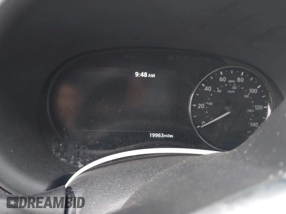 2023 Nissan Kicks SV with VIN 3N1CP5CV3PL554999, listed as a IAAI auction lot 42124980 with 19,963 mi miles and . Bid and sale history available at DreamBid. Image 7.