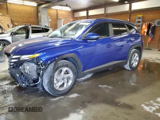2022 Hyundai Tucson SEL with VIN 5NMJB3AEXNH107767, listed as a Copart auction lot 49028785 with 29,336 mi miles and Salvage Title. Bid and sale history available at carsss.com. Image 1.