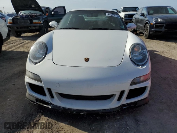 2007 Porsche 911 Carrera S with VIN WP0AB299X7S732999, listed as a Copart auction lot 74821674 with 0 mi miles and Salvage Title. Bid and sale history available at carsss.com. Image 5.