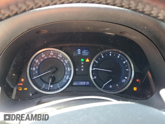 2013 Lexus IS 250 with VIN JTHCF5C25D2036068, listed as a Copart auction lot 52014305 with 130,819 mi miles and Salvage Title. Bid and sale history available at carsss.com. Image 9.