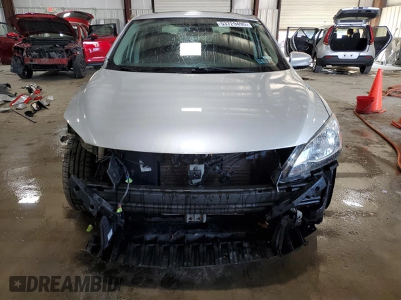 2015 Nissan Sentra SR with VIN 3N1AB7AP4FY332253, listed as a Copart auction lot 53729495 with 61,219 mi miles and Salvage Title. Bid and sale history available at DreamBid. Image 5.