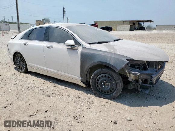 2016 Lincoln MKZ with VIN 3LN6L2GK6GR631698, listed as a Copart auction lot 56938125 with 75,914 mi miles and Clean title. Bid and sale history available at DreamBid. Image 4.
