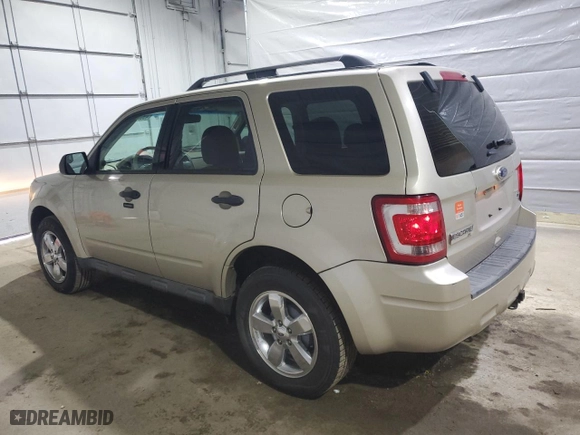2011 Ford Escape XLT with VIN 1FMCU9DG8BKB50390, listed as a Copart auction lot 49583295 with 80,753 mi miles and Salvage Title. Bid and sale history available at carsss.com. Image 2.
