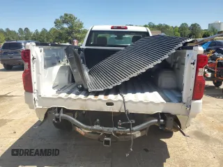 2024 Chevrolet Silverado 1500 Work Truck with VIN 3GCNAAEDXRG334985, listed as a Copart auction lot 53078885 with 10,917 mi miles and Salvage Title. Bid and sale history available at carsss.com. Image 6.