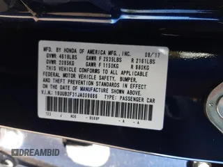 2018 Acura TLX with VIN 19UUB2F31JA009666, listed as a Copart auction lot 50445212 with 76,682 mi miles. Bid and sale history available at carsss.com. Image 10.