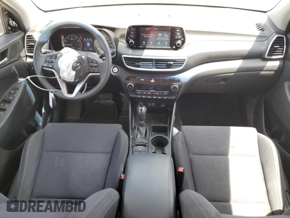 2020 Hyundai Tucson Sport with VIN KM8J33AL3LU230985, listed as a Copart auction lot 55344355 with 76,681 mi miles and Salvage title. Bid and sale history available at DreamBid. Image 8.
