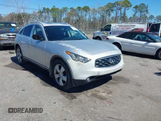 2010 Infiniti FX35 with VIN JN8AS1MU9AM802157, listed as a IAAI auction lot 41699229 with 221,816 mi miles. Bid and sale history available at carsss.com. Image 1.
