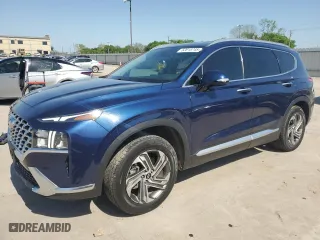 2021 Hyundai Santa Fe SEL with VIN 5NMS64AJ6MH296556, listed as a Copart auction lot 52815745 with 68,420 mi miles and Salvage Title. Bid and sale history available at carsss.com. Image 1.