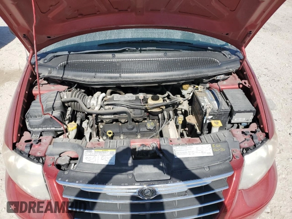 2007 Chrysler Town & Country LWB Touring with VIN 2A4GP54L27R314870, listed as a Copart auction lot 73608664 with 179,242 mi miles and Salvage Title. Bid and sale history available at carsss.com. Image 12.