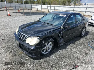 2007 Mercedes-Benz C 230 Sport with VIN WDBRF52H27F922930, listed as a Copart auction lot 51759245 with 129,286 mi miles and Salvage Title. Bid and sale history available at DreamBid. Image 1.