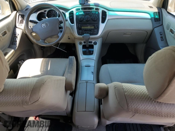 2005 Toyota Highlander z VIN JTEDP21A150058704, wystawiony jako Copart lot #56957355 z przebiegiem 247 620 mil mil oraz Szkoda całkowita • Salvage title. Historia ofert i sprzedaży dostępna na DreamBid. Obrazek 8.