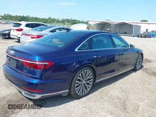 2019 Audi A8 with VIN WAU8DAF82KN017394, listed as a IAAI auction lot 42414936 with 22,482 mi miles and . Bid and sale history available at DreamBid. Image 4.