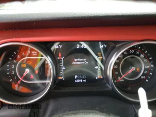 2021 Jeep Wrangler Unlimited Rubicon z VIN 1C4HJXFN5MW611642, wystawiony jako Copart lot #53529615 z przebiegiem 43 398 mil mil oraz Szkoda całkowita • Salvage title. Historia ofert i sprzedaży dostępna na DreamBid. Obrazek 9.