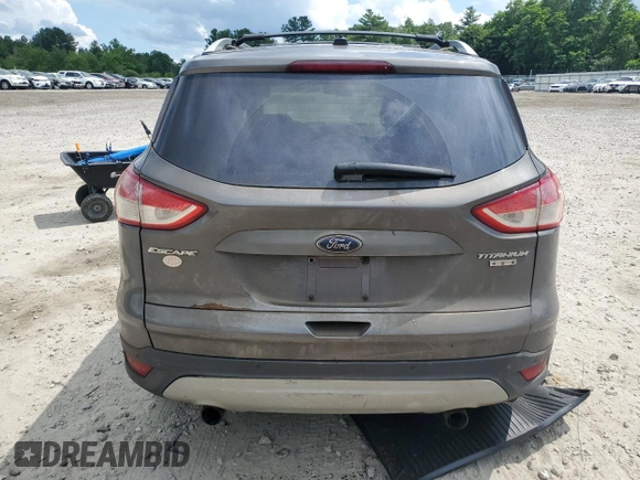 2013 Ford Escape Titanium with VIN 1FMCU9J95DUB19689, listed as a Copart auction lot 64094705 with 245,277 mi miles and Clean title. Bid and sale history available at DreamBid. Image 6.