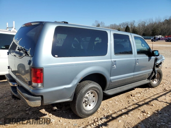 2000 Ford Excursion XLT z VIN 1FMNU41S8YED96108, wystawiony jako Copart lot #89351655 z przebiegiem 141 351 mil mil oraz Szkoda całkowita • Salvage title. Historia ofert i sprzedaży dostępna na DreamBid. Obrazek 3.