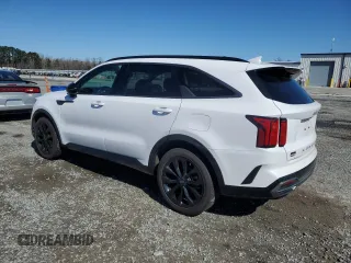2022 Kia Sorento SX z VIN 5XYRK4LF3NG090397, wystawiony jako Copart lot #48520945 z przebiegiem 48 124 mil mil oraz Szkoda całkowita • Salvage title. Historia ofert i sprzedaży dostępna na DreamBid. Obrazek 2.