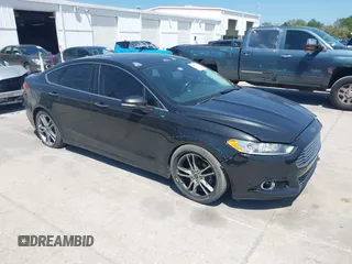 2014 Ford Fusion Titanium with VIN 3FA6P0K9XER216551, listed as a IAAI auction lot 42037004 with 113,857 mi miles and . Bid and sale history available at DreamBid. Image 1.