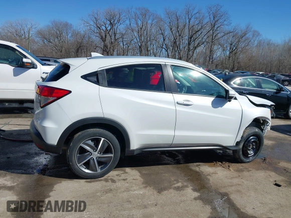 2022 Honda HR-V EX with VIN 3CZRU6H50NM727023, listed as a IAAI auction lot 41749628 with 64,128 mi miles. Bid and sale history available at carsss.com. Image 14.