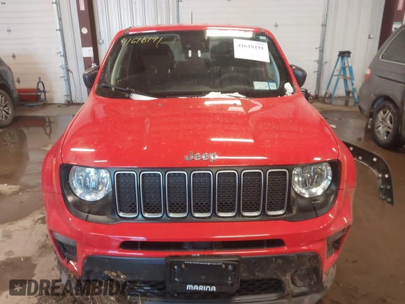2023 Jeep Renegade Upland with VIN ZACNJDB11PPP16097, listed as a IAAI auction lot 41618191 with 47,939 mi miles and . Bid and sale history available at DreamBid. Image 12.
