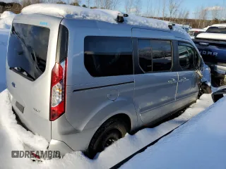 2018 Ford Transit Connect XLT z VIN NM0GE9F75J1371298, wystawiony jako Copart lot #44320505 z przebiegiem Nie podano mil oraz Szkoda całkowita • Salvage title. Historia ofert i sprzedaży dostępna na DreamBid. Obrazek 3.