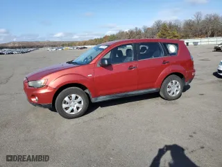 2010 Mitsubishi Outlander ES with VIN JA4AS2AW8AZ002146, listed as a Copart auction lot 77279224 with 172,172 mi miles and Clean Title. Bid and sale history available at carsss.com. Image 1.