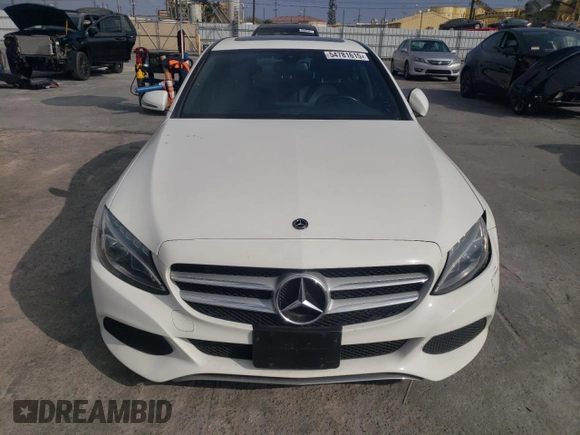 2018 Mercedes-Benz C 350e with VIN 55SWF4HB0JU260843, listed as a Copart auction lot 54781615 with 93,199 mi miles and Salvage title. Bid and sale history available at DreamBid. Image 5.
