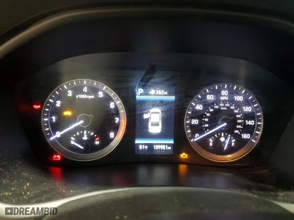 2019 Hyundai Sonata Sport with VIN 5NPE34AF9KH807856, listed as a Copart auction lot 50436445 with 139,951 mi miles and Clean Title. Bid and sale history available at carsss.com. Image 9.
