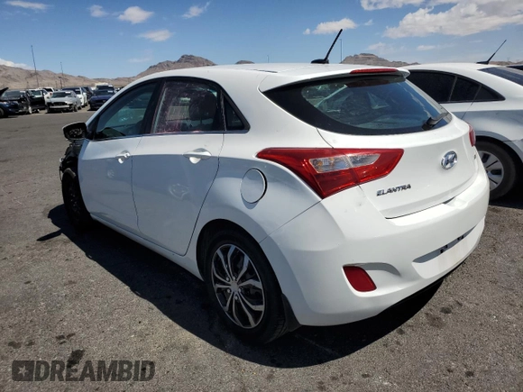 2016 Hyundai Elantra GT with VIN KMHD35LH9GU310234, listed as a Copart auction lot 53329095 with 75,885 mi miles and Salvage Title. Bid and sale history available at carsss.com. Image 2.