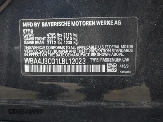 2020 BMW 4 Series 430i xDrive z VIN WBA4J3C01LBL12023, wystawiony jako IAAI lot #41844292 z przebiegiem 19 923 mil mil oraz . Historia ofert i sprzedaży dostępna na DreamBid. Obrazek 9.