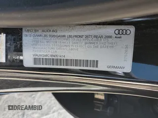 2014 Audi S7 Prestige with VIN WAUW2AFC1EN051414, listed as a Copart auction lot 72330464 with 79,922 mi miles and Salvage Title. Bid and sale history available at carsss.com. Image 13.
