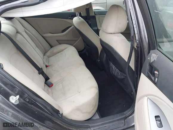 2015 Kia Optima LX with VIN 5XXGM4A76FG445632, listed as a IAAI auction lot 41158856 with 185,189 mi miles. Bid and sale history available at carsss.com. Image 8.