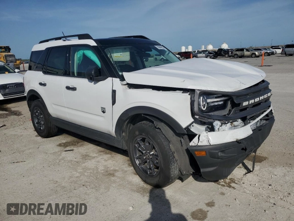 2023 Ford Bronco Sport Big Bend with VIN 3FMCR9B63PRD51886, listed as a Copart auction lot 56848535 with 35,896 mi miles and Salvage title. Bid and sale history available at DreamBid. Image 4.