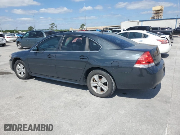 2014 Chevrolet Impala LS with VIN 2G1WA5E36E1183755, listed as a Copart auction lot 52616585 with 144,258 mi miles and Salvage Title. Bid and sale history available at DreamBid. Image 2.