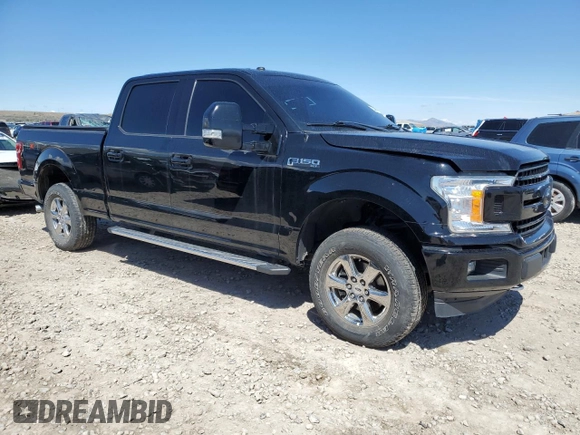 2018 Ford F-150 XL with VIN 1FTFW1EG3JFC40842, listed as a Copart auction lot 54960405 with 69,487 mi miles and Clean Title. Bid and sale history available at carsss.com. Image 4.