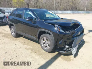 2023 Toyota RAV4 XLE with VIN 2T3W1RFV4PC237032, listed as a IAAI auction lot 41905673 with 13,733 mi miles. Bid and sale history available at carsss.com. Image 1.