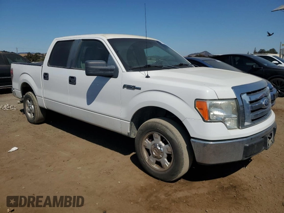 2010 Ford F-150 XL with VIN 1FTEW1C82AFA63417, listed as a Copart auction lot 62702535 with 254,474 mi miles and Clean title. Bid and sale history available at DreamBid. Image 4.