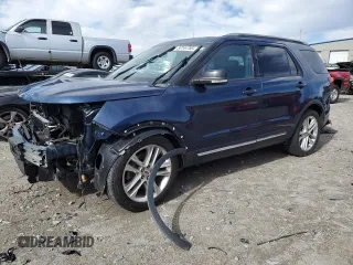 2016 Ford Explorer XLT with VIN 1FM5K7D88GGC01358, listed as a Copart auction lot 50144785 with 129,711 mi miles and Salvage Title. Bid and sale history available at carsss.com. Image 1.