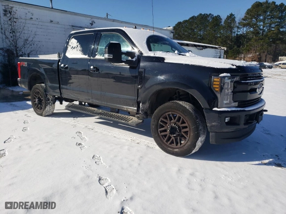 2019 Ford Super Duty F-350 SRW XL with VIN 1FT8W3B67KEE51596, listed as a Copart auction lot 88020105 with NaN miles and Salvage Title. Bid and sale history available at carsss.com. Image 4.