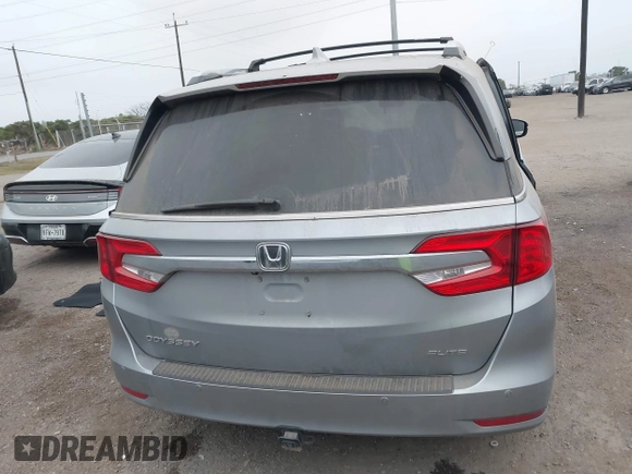 2019 Honda Odyssey Elite with VIN 5FNRL6H94KB109442, listed as a IAAI auction lot 41613350 with 75,986 mi miles and . Bid and sale history available at DreamBid. Image 16.